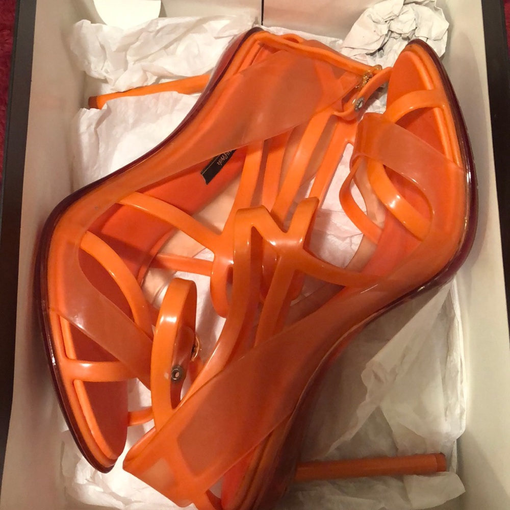 Orange JPG & Melissa Shoes